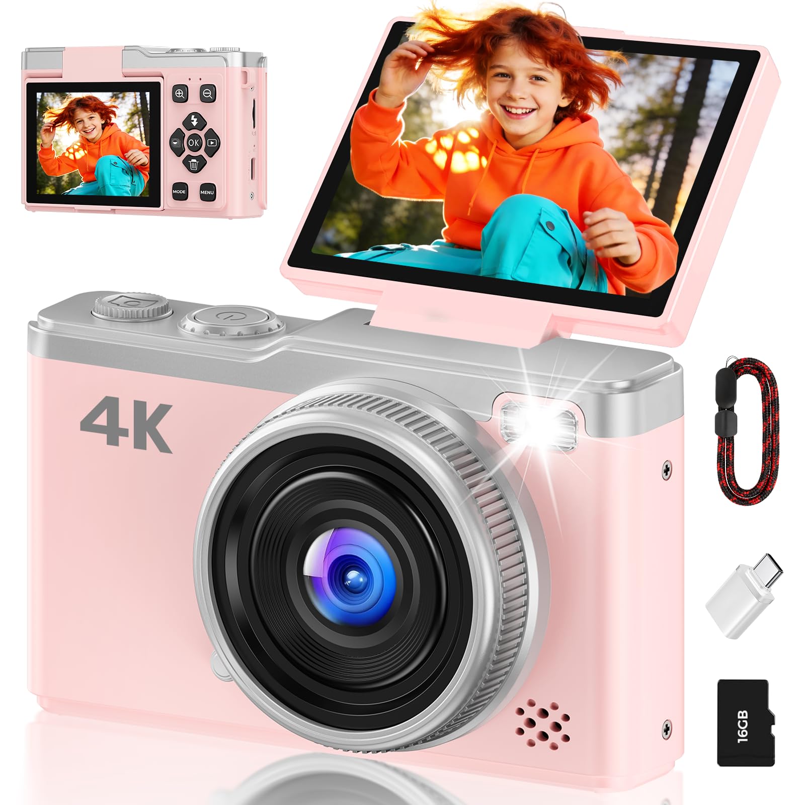 Amazon.com : MaxMango Digital Camera for Photography, 64MP & 2.4