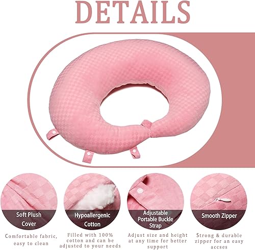 Miniatura 5 de BBL - Almohada después de cirugía para el trasero al dormir, almohada brasileña de recuperación de glúteos poscirugía para sentarse, dormir,