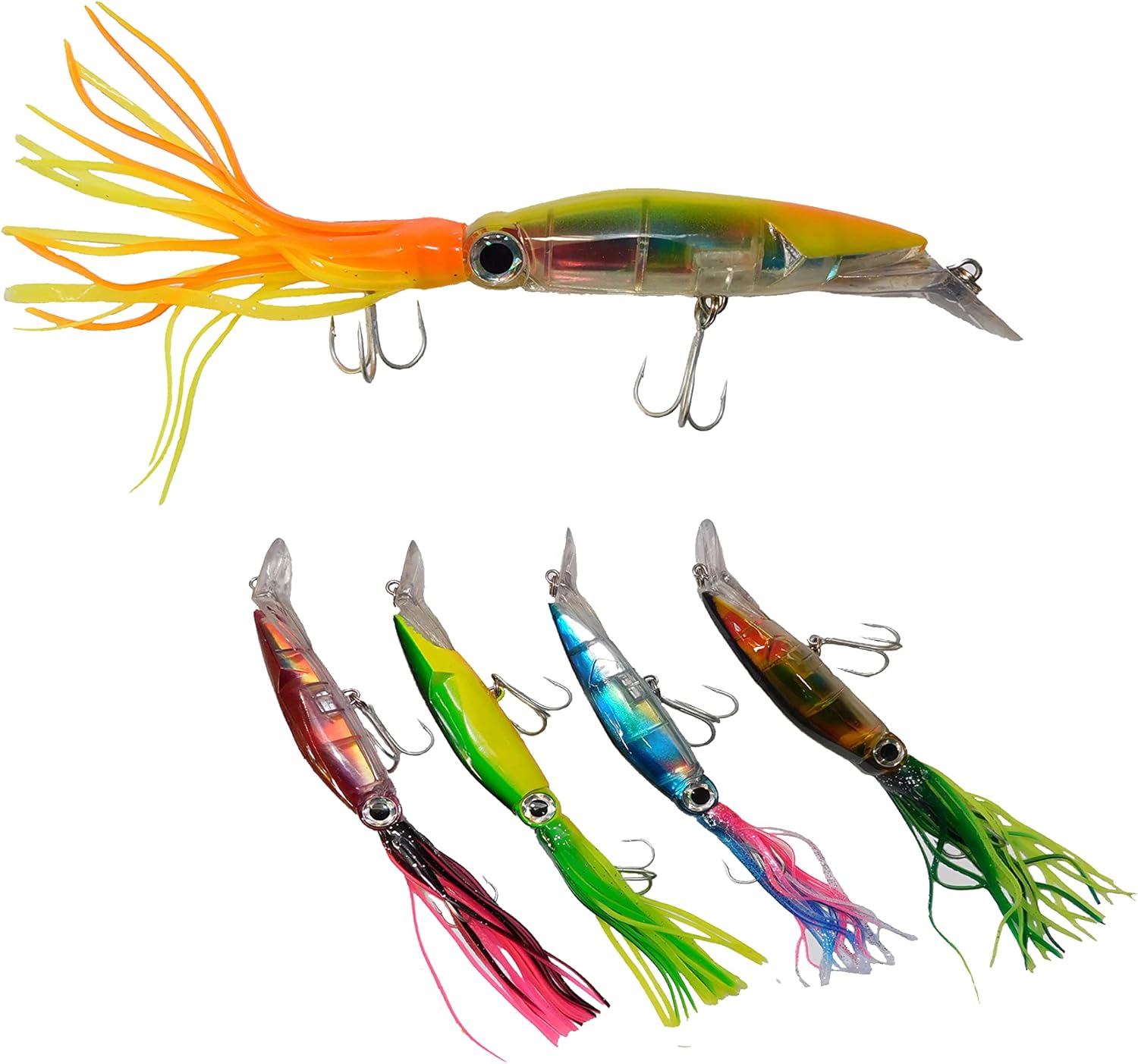 Leurre De Pêche à La Traîne 5 9 Pouces Avec Crochet Gréé Pour