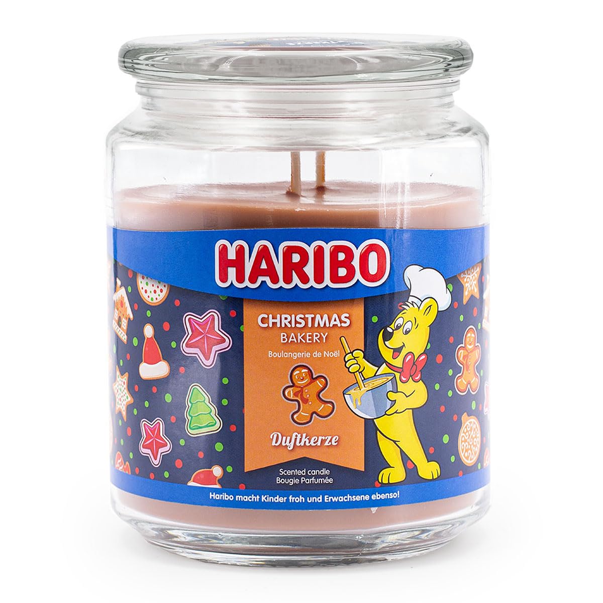 Haribo Duftkerze im Glas Christmas Bakery 510g