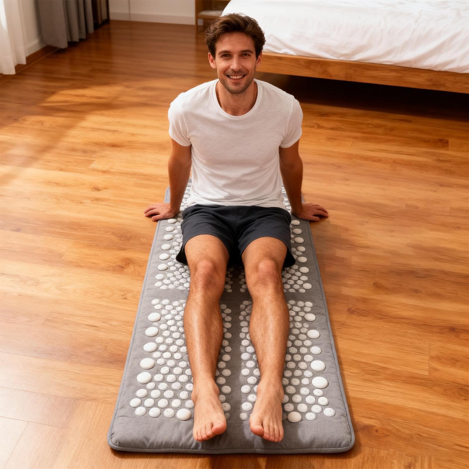Massagekissen Ergonomische und abnehmbare Kopfstützenauflage