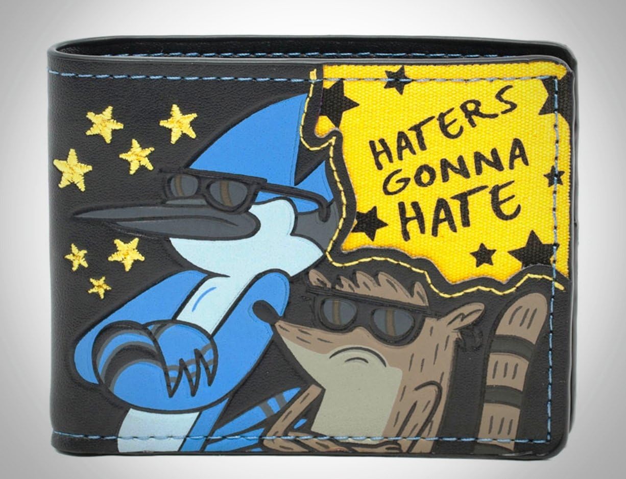 Regular Show RIGBY & MORDECAI "Haters Gonna Hate" BiFold