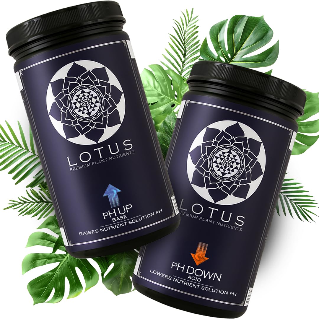 Lotus NutrientspH Adjustment Kit - 1 Each of 32 oz. pH Up and 32 oz. pH Down (32oz pH Up/Down Kit)