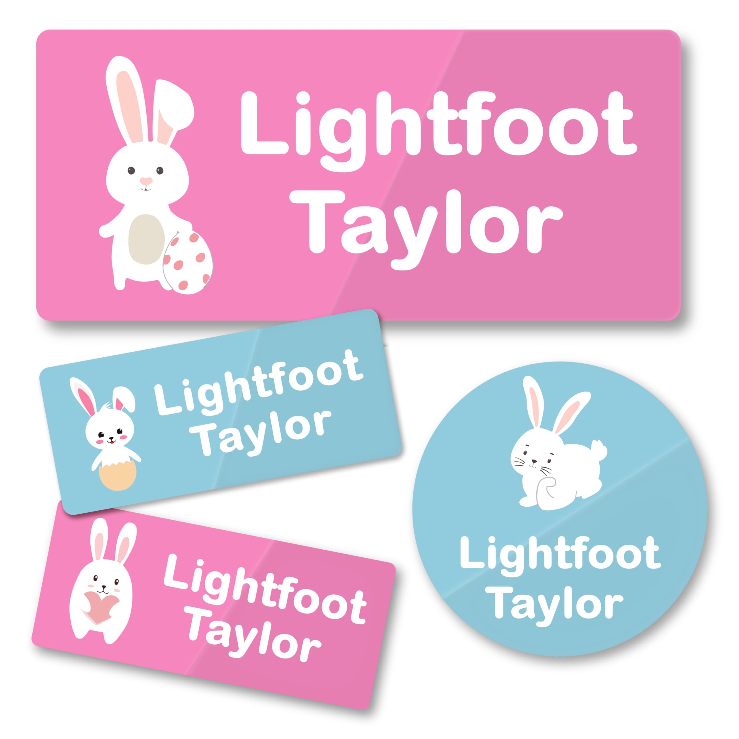 Custom Stickers, Personalised Stickers Labels, Name Labels for Clothes Kids, Waterproof Name Tags for Clothes School Supplies Nursing Home, Daycare Clothing Name Customised Gift (Style 17)