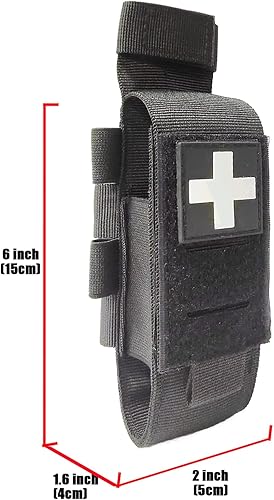 Miniatura 3 de Bolsa de torniquete táctica Molle con corte láser, soporte para torniquetes, funda para torniquetes, IFAK TQ, estuche para torniquetes, trauma,