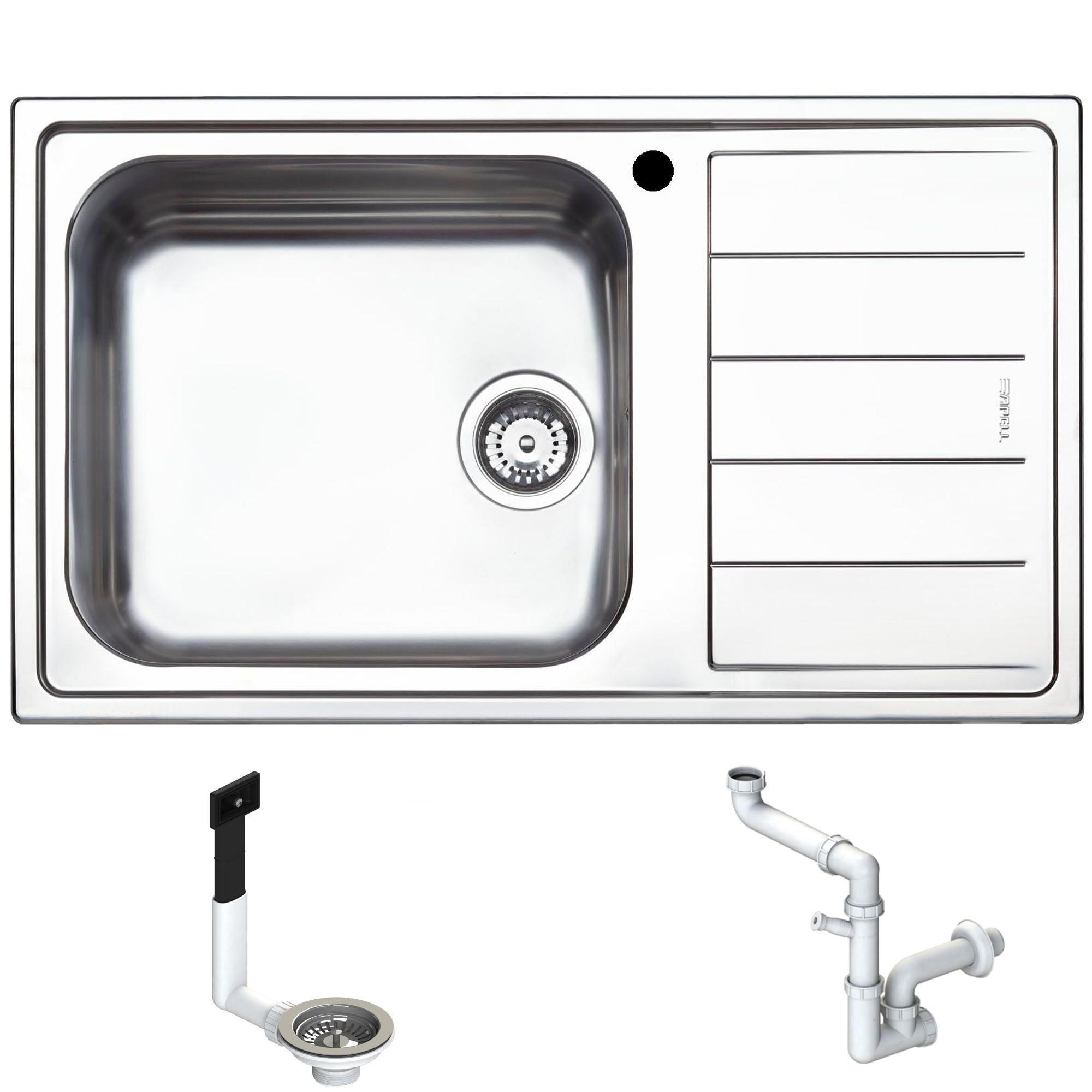 APELL Lavello LNG861IRBC Monovasca Dimensioni 87 x 50 cm