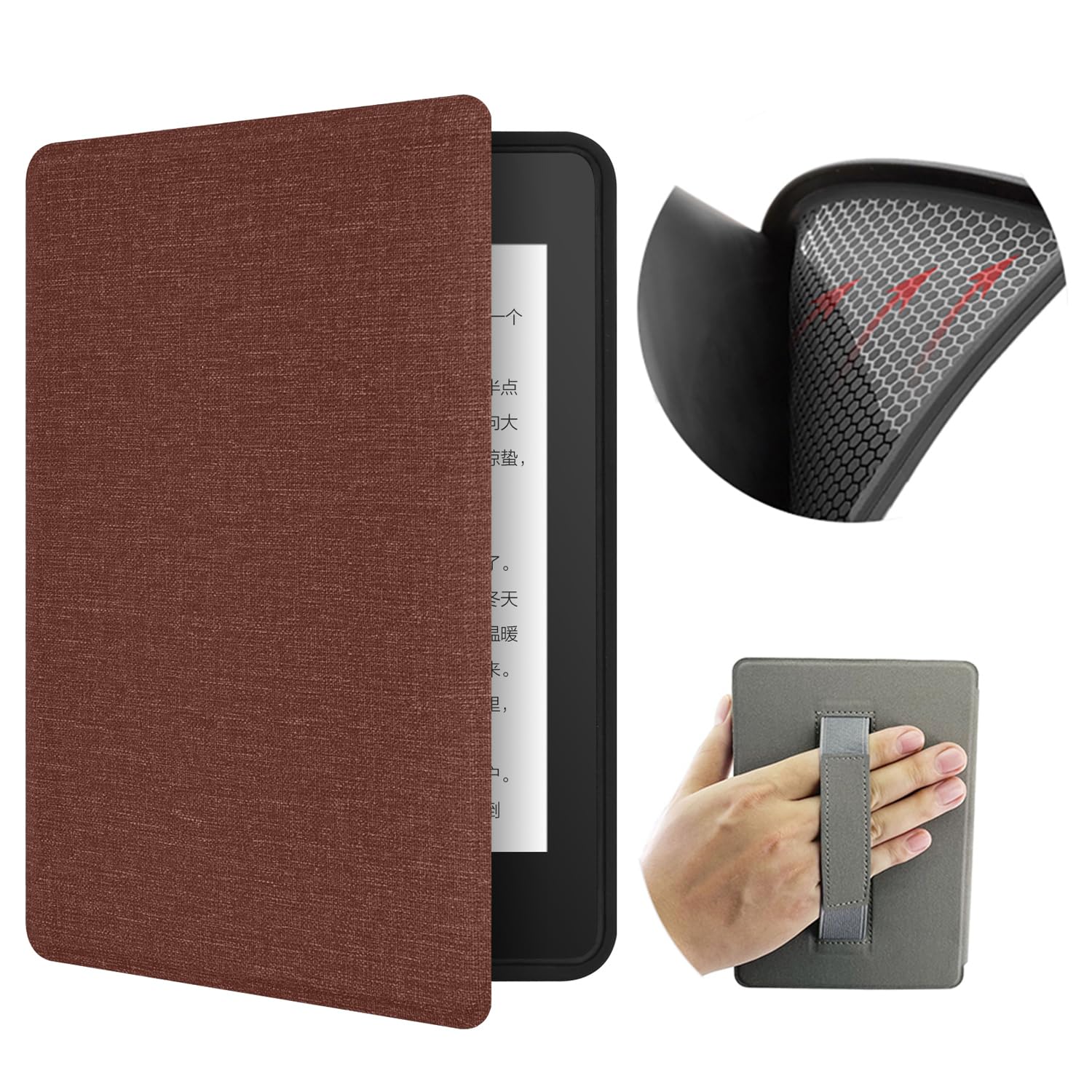 Amazon.co.jp: ハンドストラップ付き7インチKindle Paperwhite用ケース