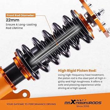 ZYauto Coilovers Struts for For Mitsubishi Lancer(CX/CY