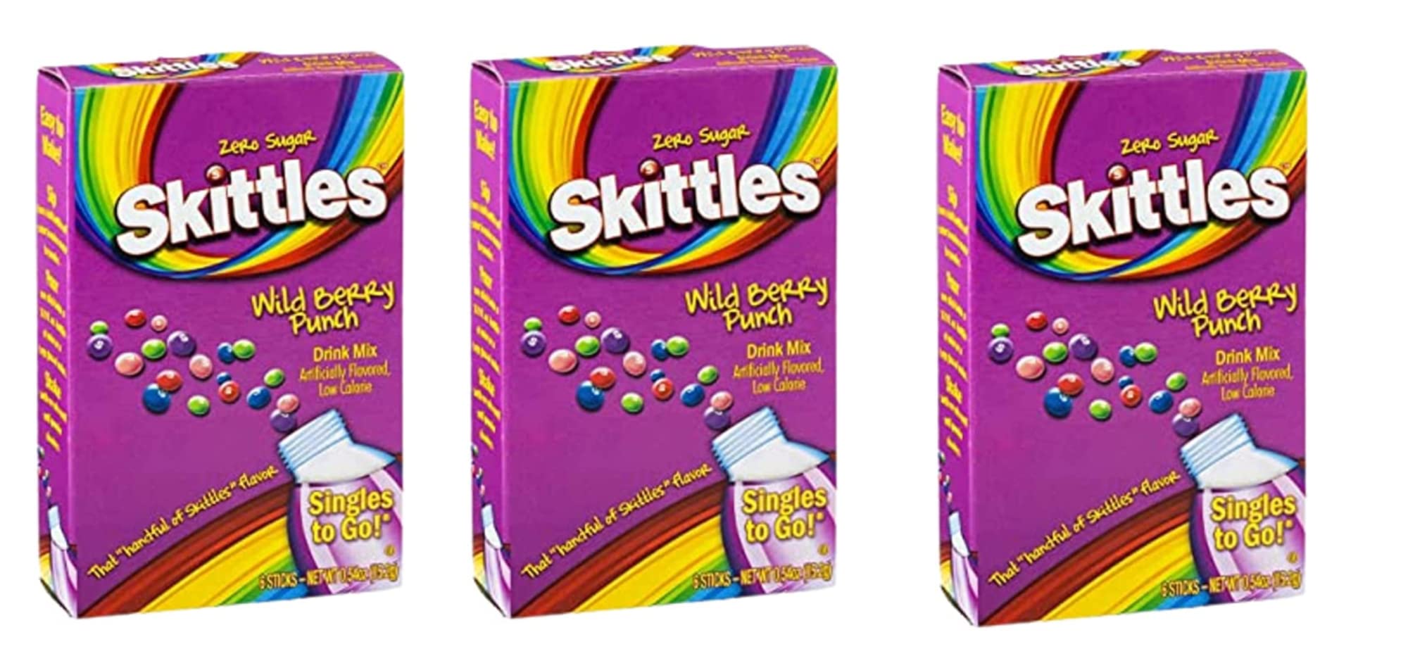 Skittles Singles To Go Wild Berry Punch