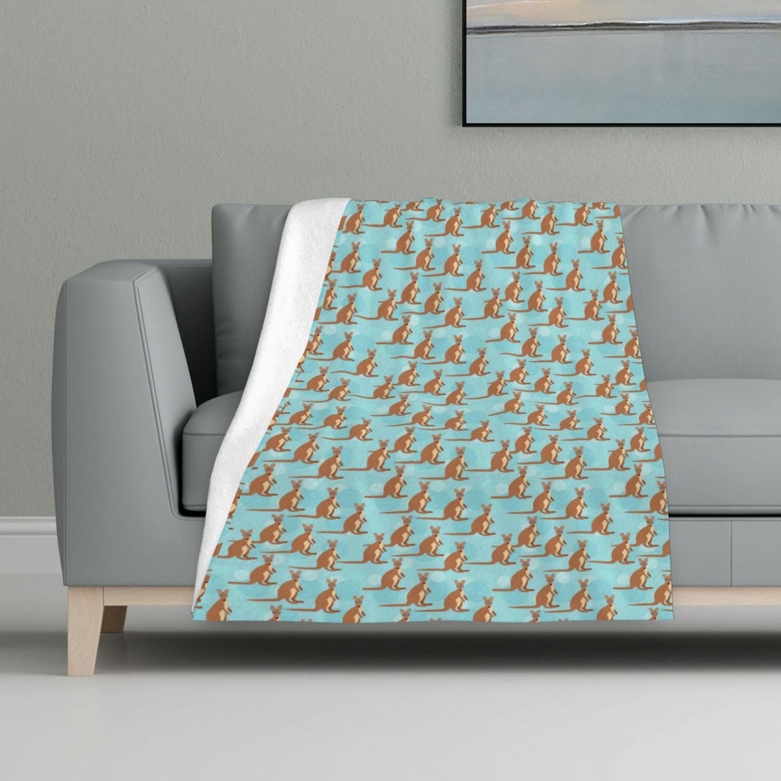Couverture lit kangourou douce et confortable pour des nuits
