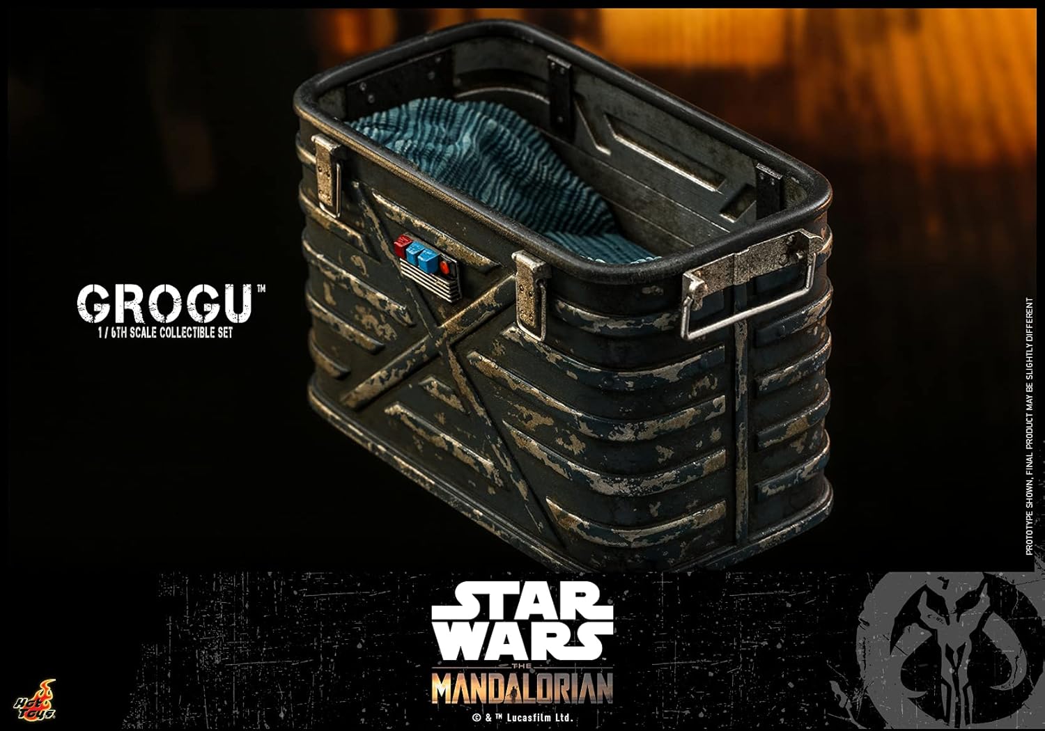 TV Masterpiece Mandalorian Grogoo & Accessory Set 1/6 Scale Figure Green (HT908288)