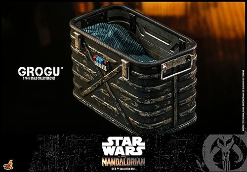 Miniatura 7 de TV Masterpiece Mandalorian Grogoo y juego de accesorios 1/6 escala figura verde (HT908288)