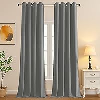 Vista 276 de Simplebrand Juego de 2 paneles de cenefa aguamarina para ventana de cocina de 14 pulgadas de largo, cortinas de oscurecimiento de habitación