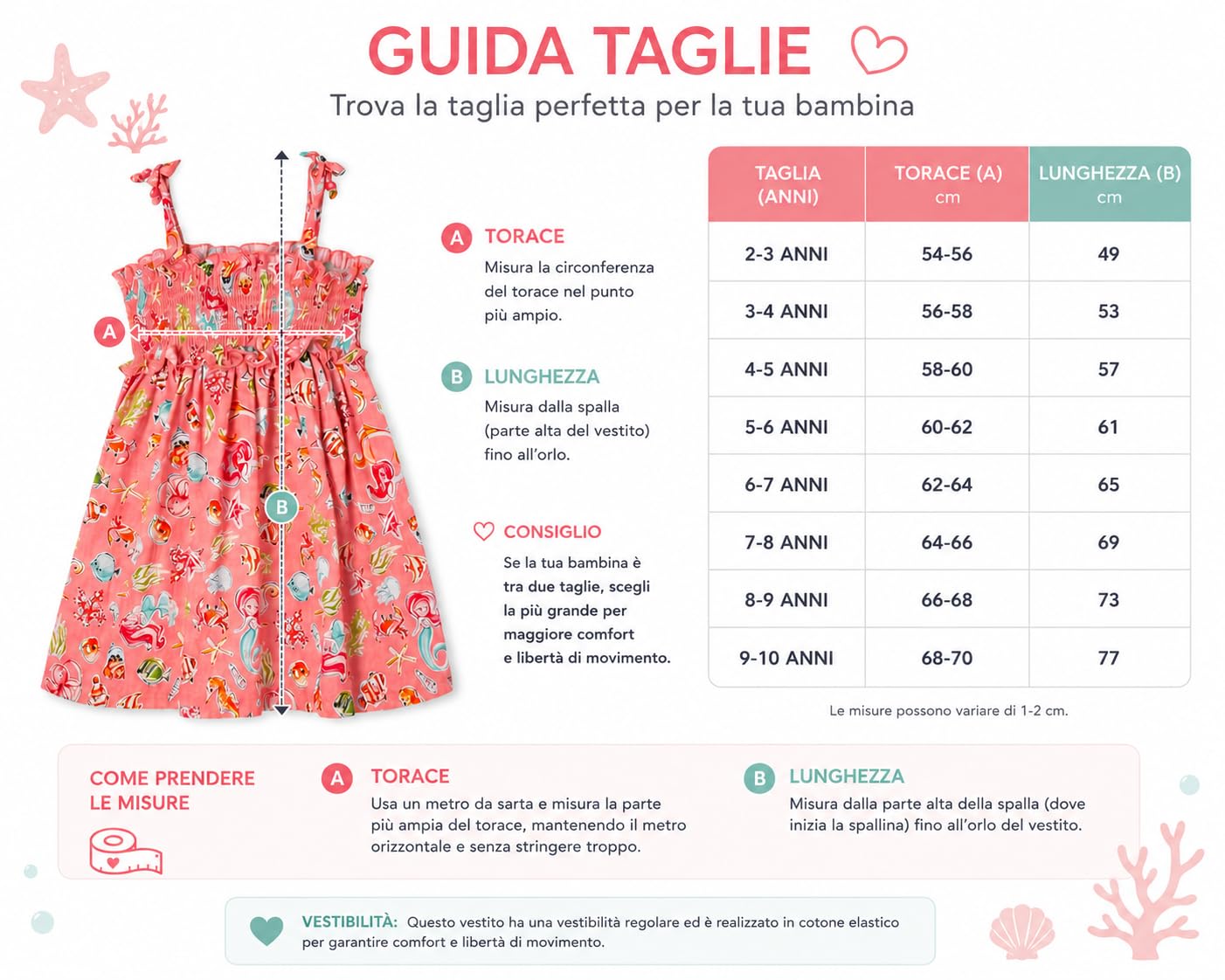 Mayoral Vestito Bambina 3-9 Anni in Cotone Estivo – Abito Bambina Mayoral con Fantasia Frutta, Spalline Annodate e Gonna Morbida, Outfit Estate Fashion Bambina Modello 3954