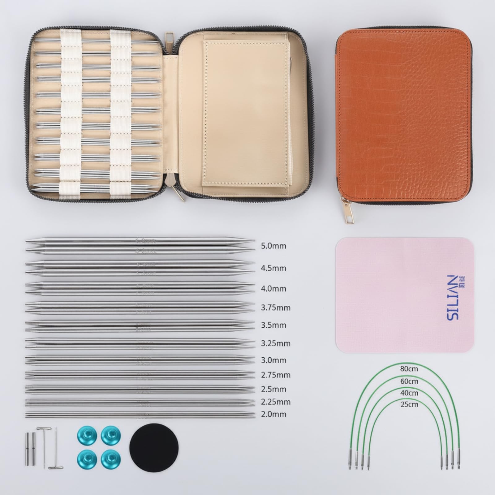 Kit Agujas Tejer Intercambiables
