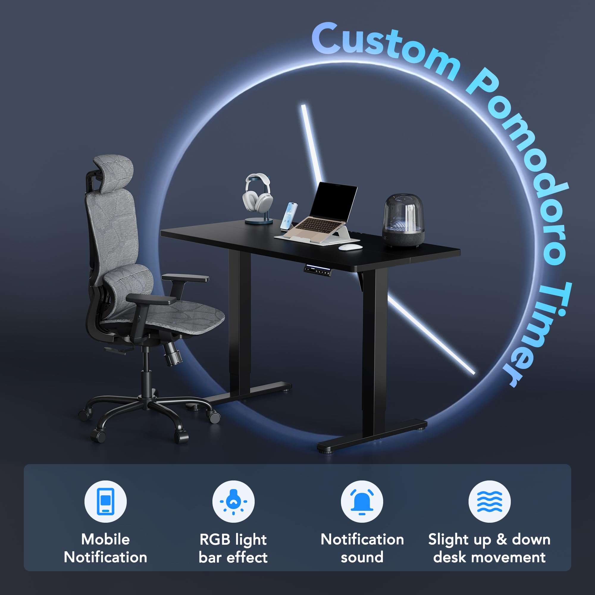 HUANUO AI Smart Standing Desk Gallery Image