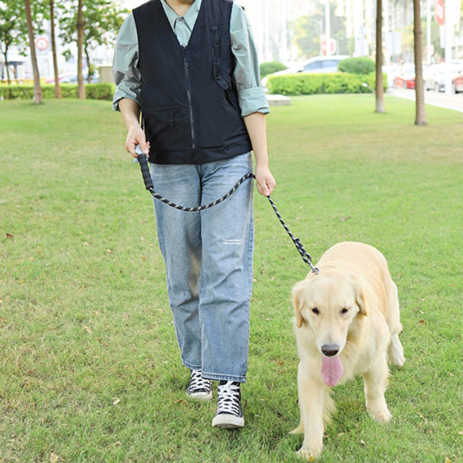 Gilet antivento per addestramento cani, gilet per addestratori di animali domestici, con tasche multiple, per viaggi, caccia, pesca