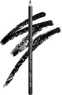 wet n wild Color Icon Kohl Eyeliner Pencil Baby's Got Black - Hyper-Pigmented, Creamy Glide, Long-Wearing, Cruelty-Free Eyeliner