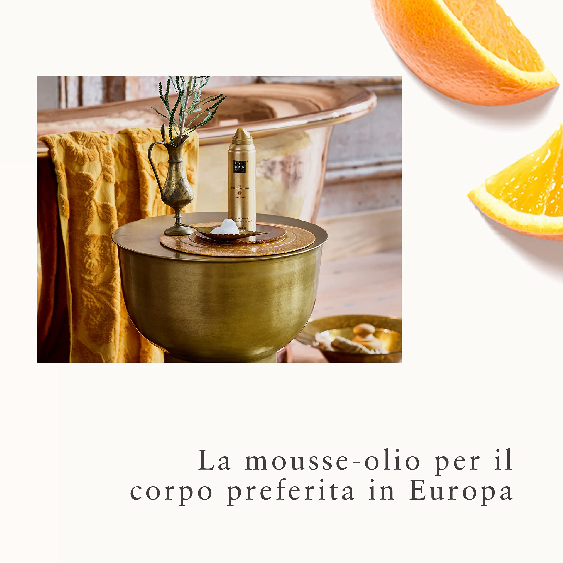 Rituals The Ritual of Mehr Mousse Corpo Che Si Trasforma in Olio 150 ml