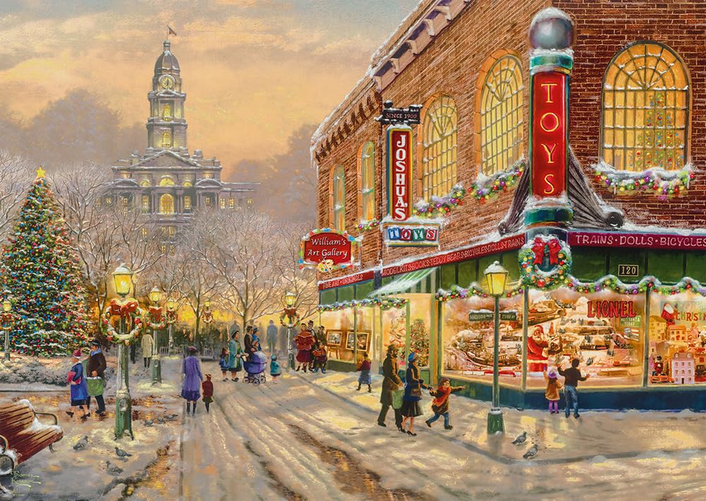 Schmidt | Thomas Kinkade: A Christmas Wish (1000 -Piece) | Jigsaw Puzzle | Ages 12+