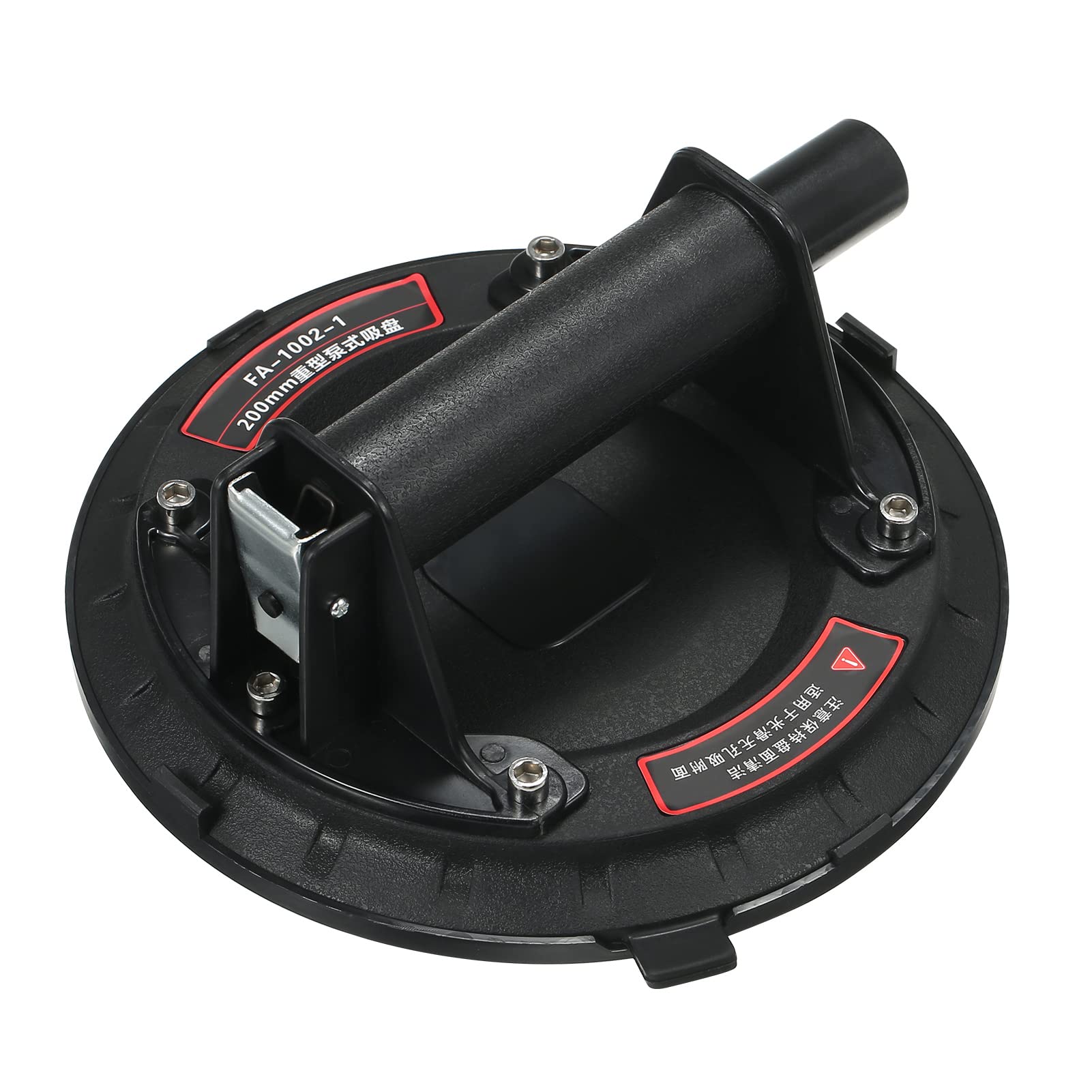 Decdeal 8'' Vacuum Suction Cup 75kg Load Capacity Handheld Vacuum Panel Lifter with Carrying Cas-e for Granite Glass Lifting