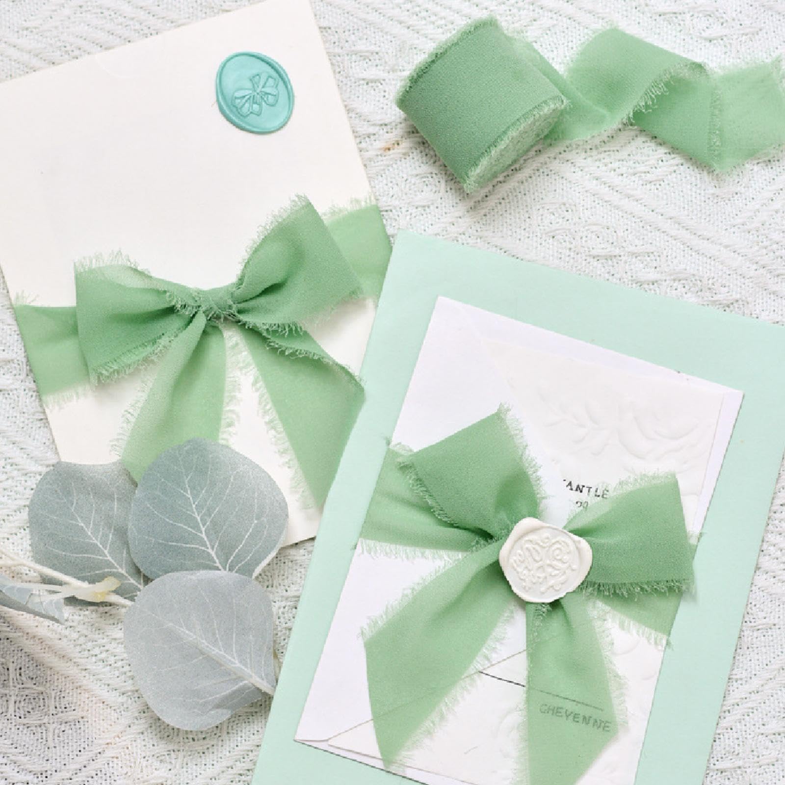 RUBY Ruban Vert Sapin 2,5 Cm × 20 M - Ruban Cadeau - En