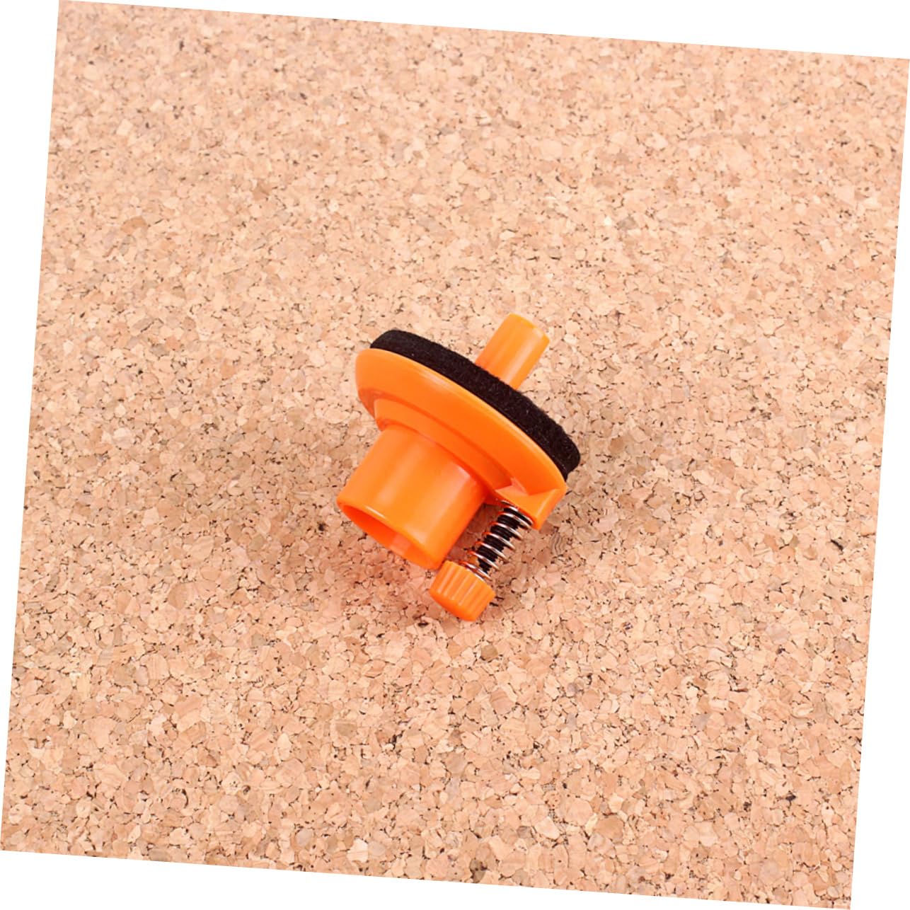 IMIKEYA Pied de Cymbale Charleston Orange, Support de Cymbale en Plastique, Surface Lisse Anti-Usure pour Batterie