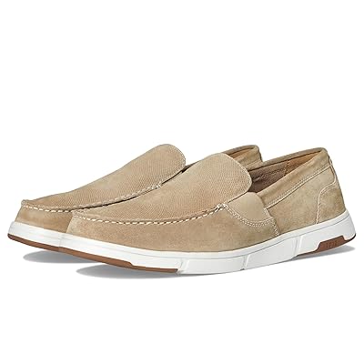 Nunn Bush Luca Moccasin Toe Venetian Suede Slip On Lightweight Comfortable Loafers Men