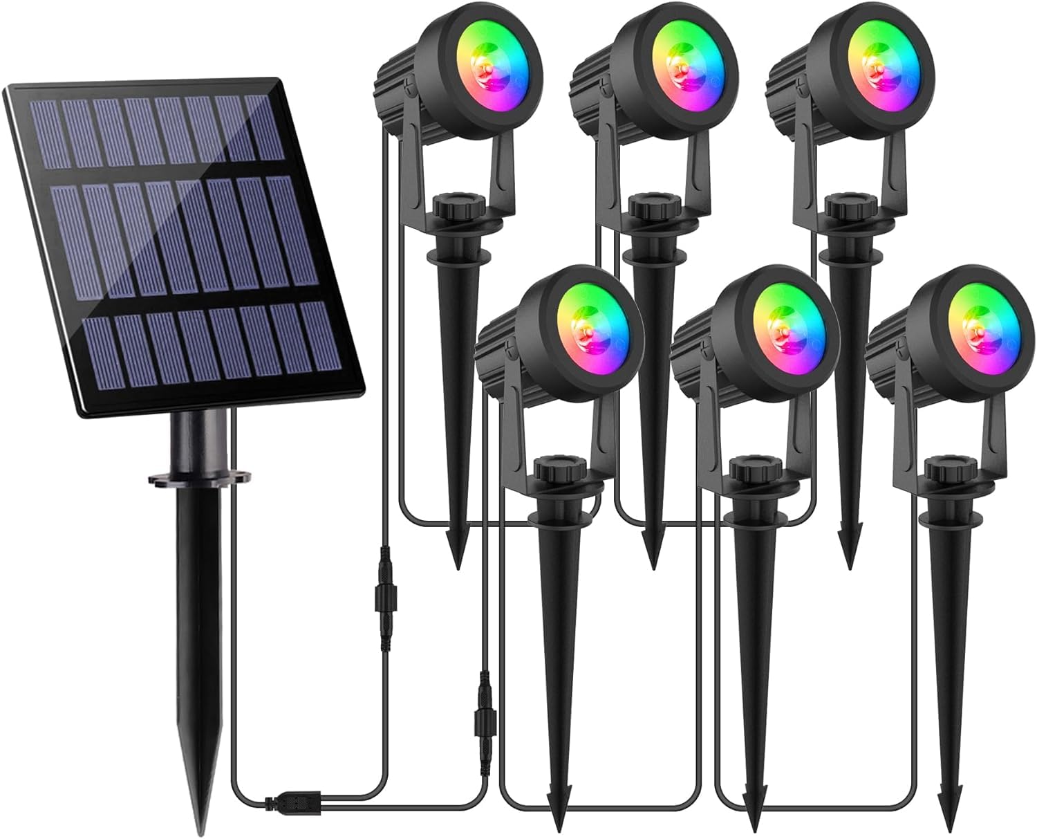 NATPOW Gartenstrahler Solar