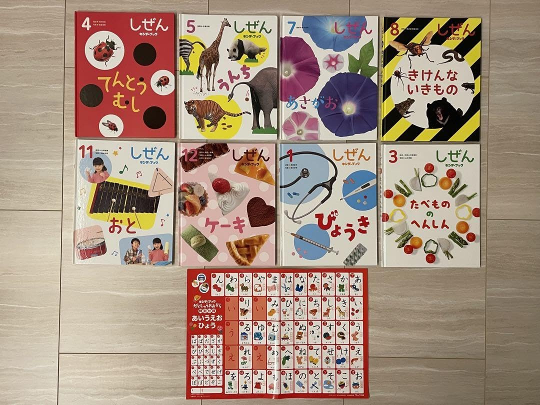 Amazon.co.jp: フレーベル館キンダーブック しぜん 8冊セット