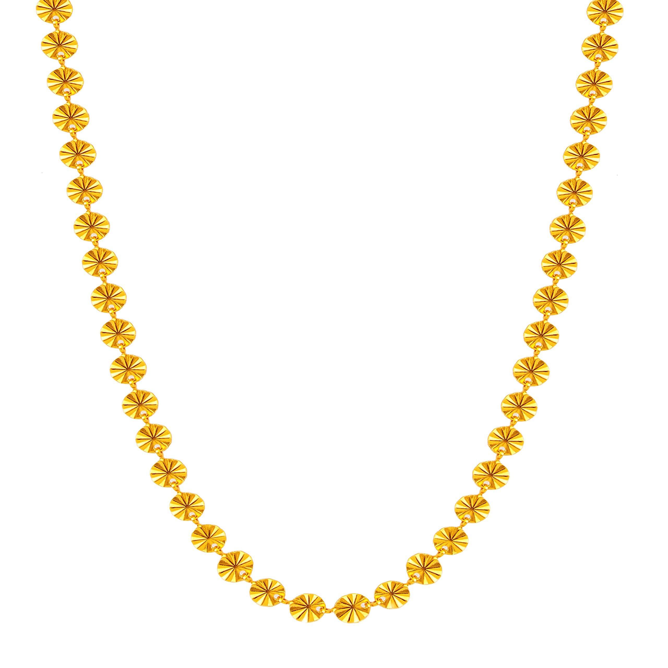 Fashion Frill Gold Platted Necklace Handmade Brass Chain for Men & Women Boys Neck Chain Jewelry (B08CRWHLXB) Amazon Price History, Amazon Price Tracker