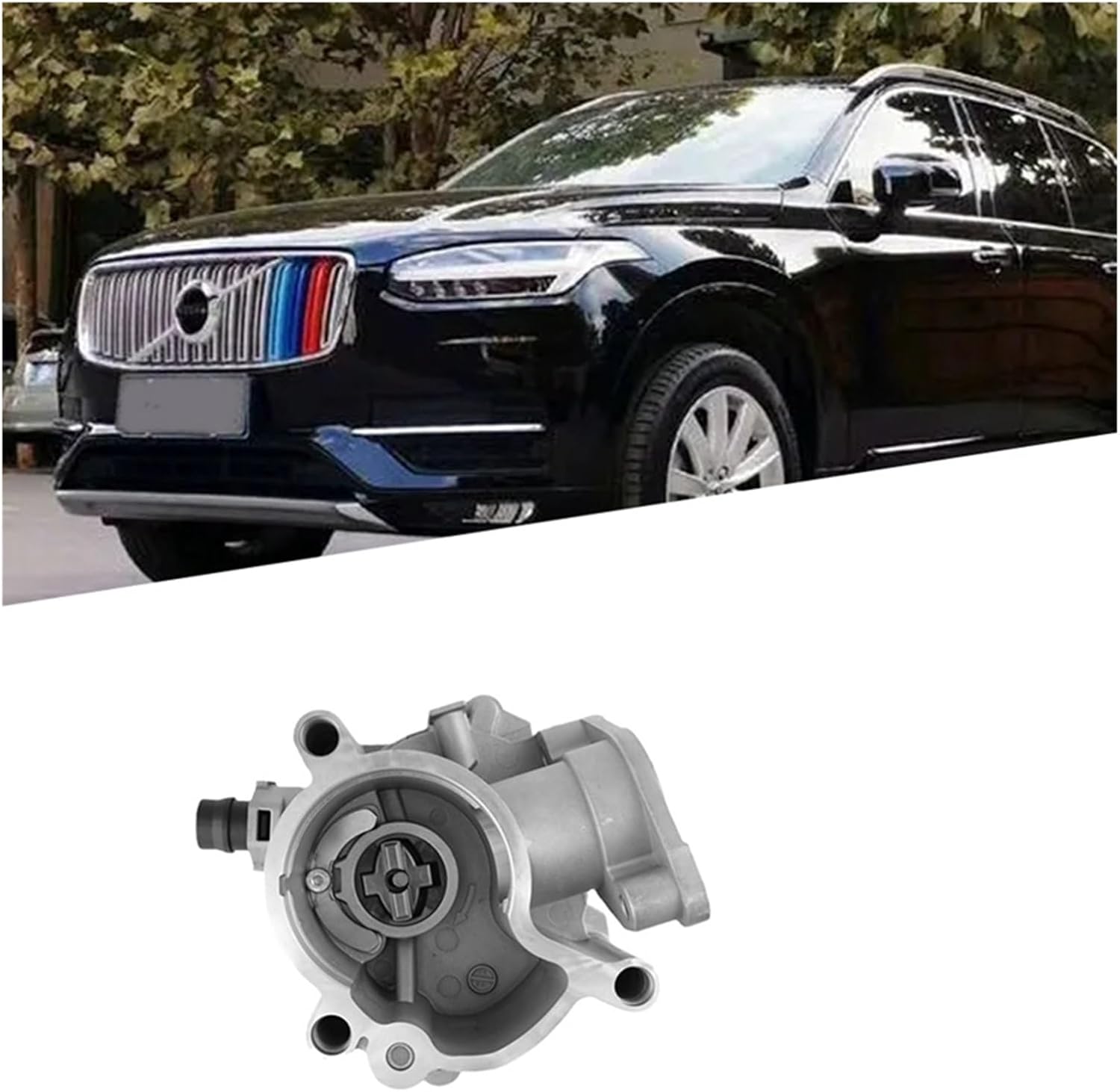 Car Power Brake Vacuum Pump 31480558 Compatible with Volvo XC90 XC60 XC70 XC40 V90 V60 S60 S80 S90 2014-2020 Turbo Booster Pump Parts