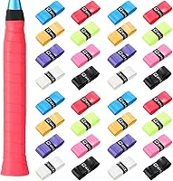 Jerify 24-Pack Precut Tennis Overgrips - Anti-Slip Absorbent Badminton Racket Grip Tape, Velvety Comfort for Tennis, Squash & More
