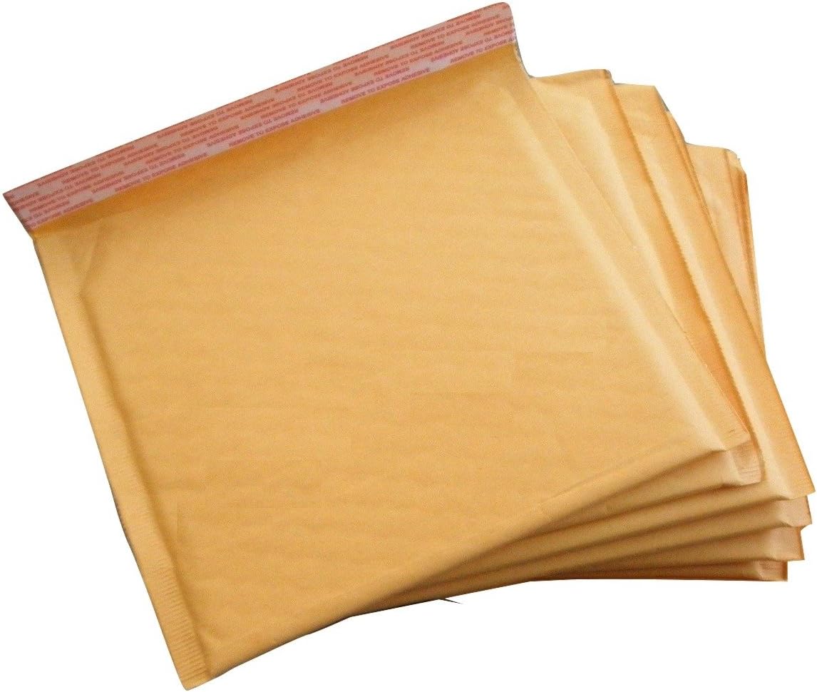 7 Pack Padded Mailing Envelopes. Inside Size If Flat 7 1/8