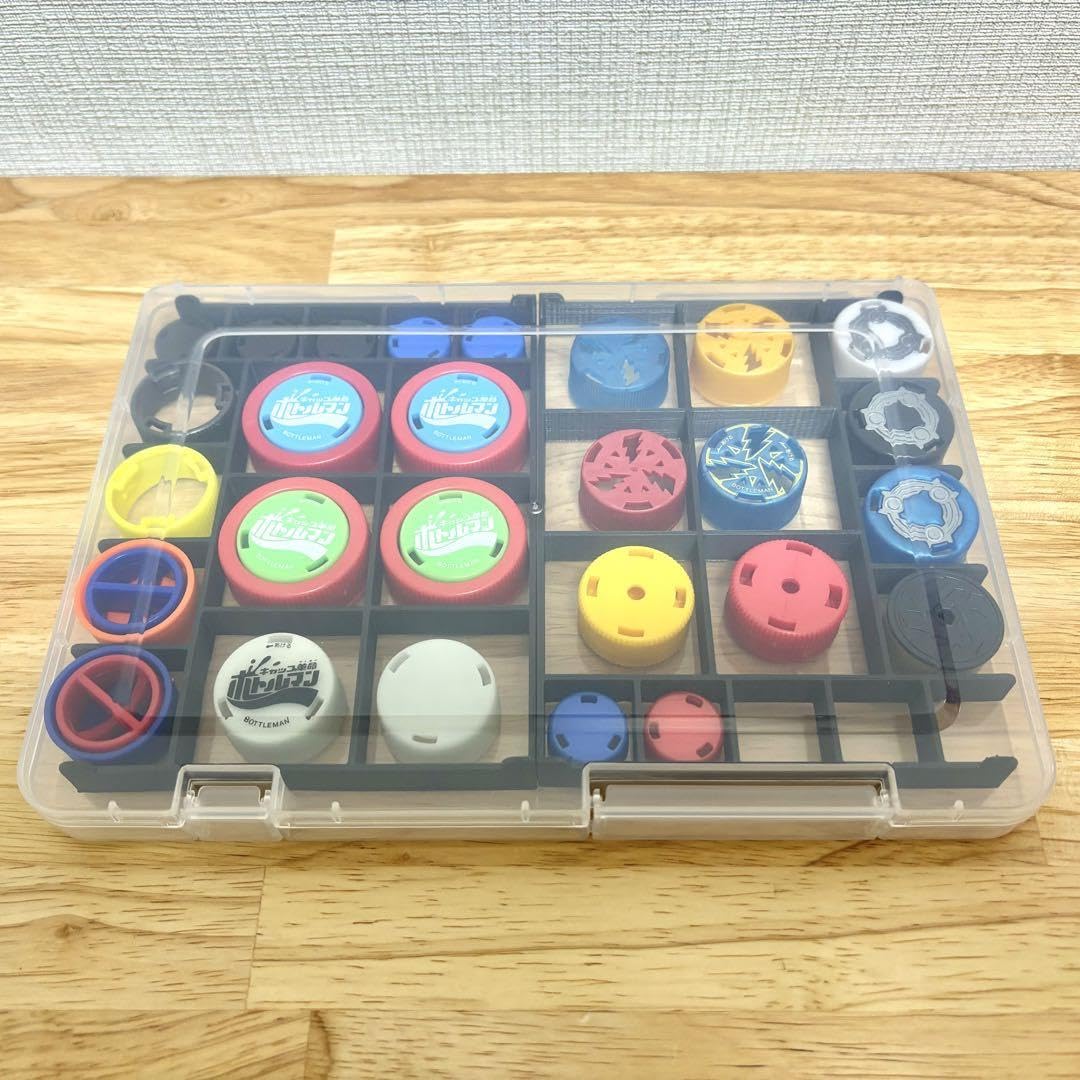 Amazon.co.jp: ボトルマン キャップ収納ケース 全サイズ対応しきり