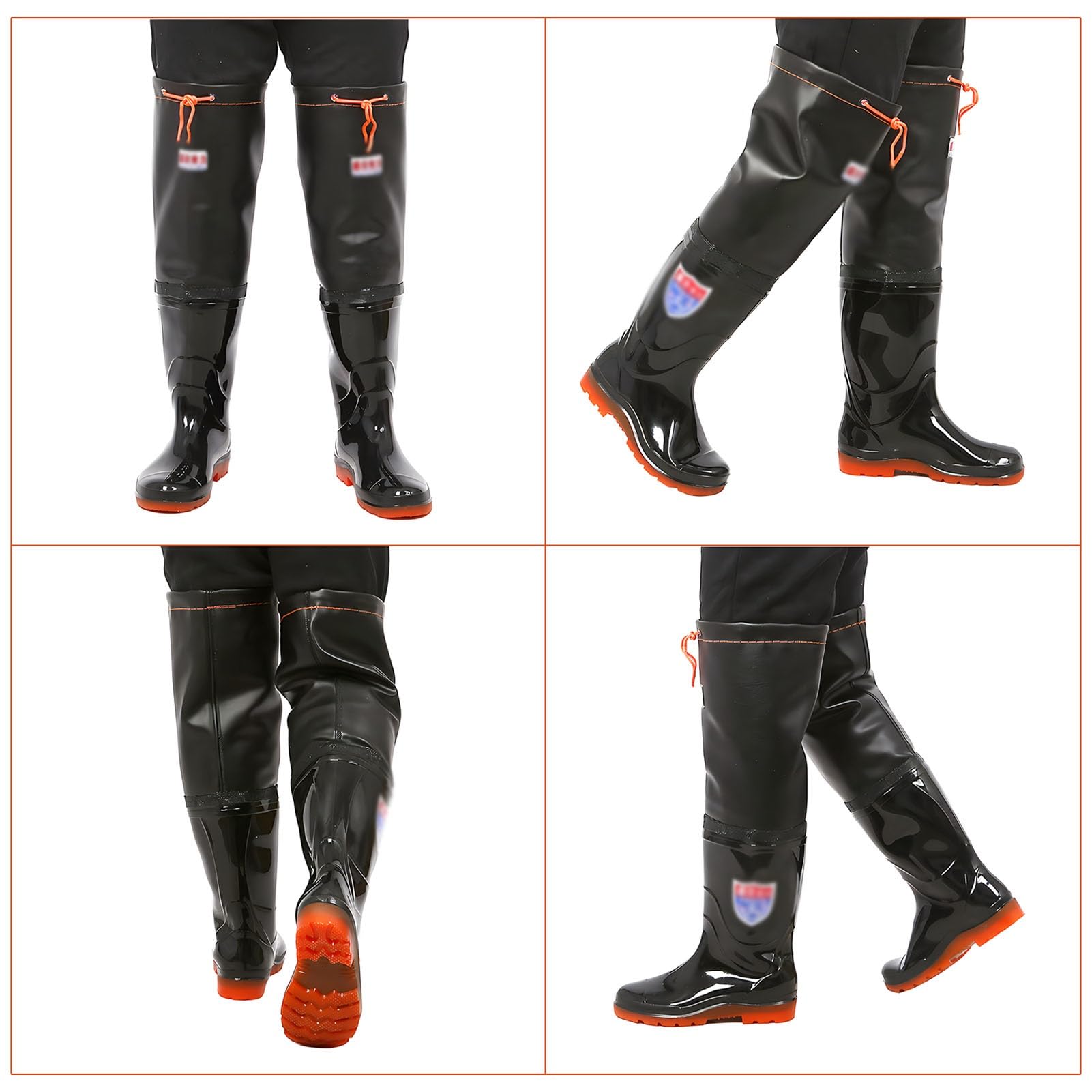 Alré Pêche Cuissardes Caoutchouc Waders Peche Homme YXLYFDLY