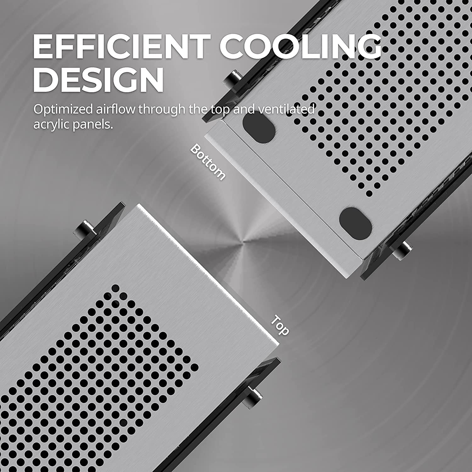 Buy Zalman M2 Mini ITX Case w/ PCIe Riser, Brushed Aluminum Small Form ...