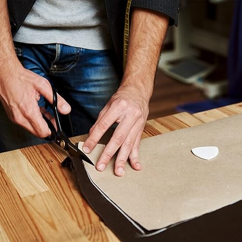 Miniatura 6 de Tijeras de costura, 9 pulgadas, tijeras de costura, tijeras de alta resistencia, corte afilado para cortar tela, ropa, cuero, materias primas