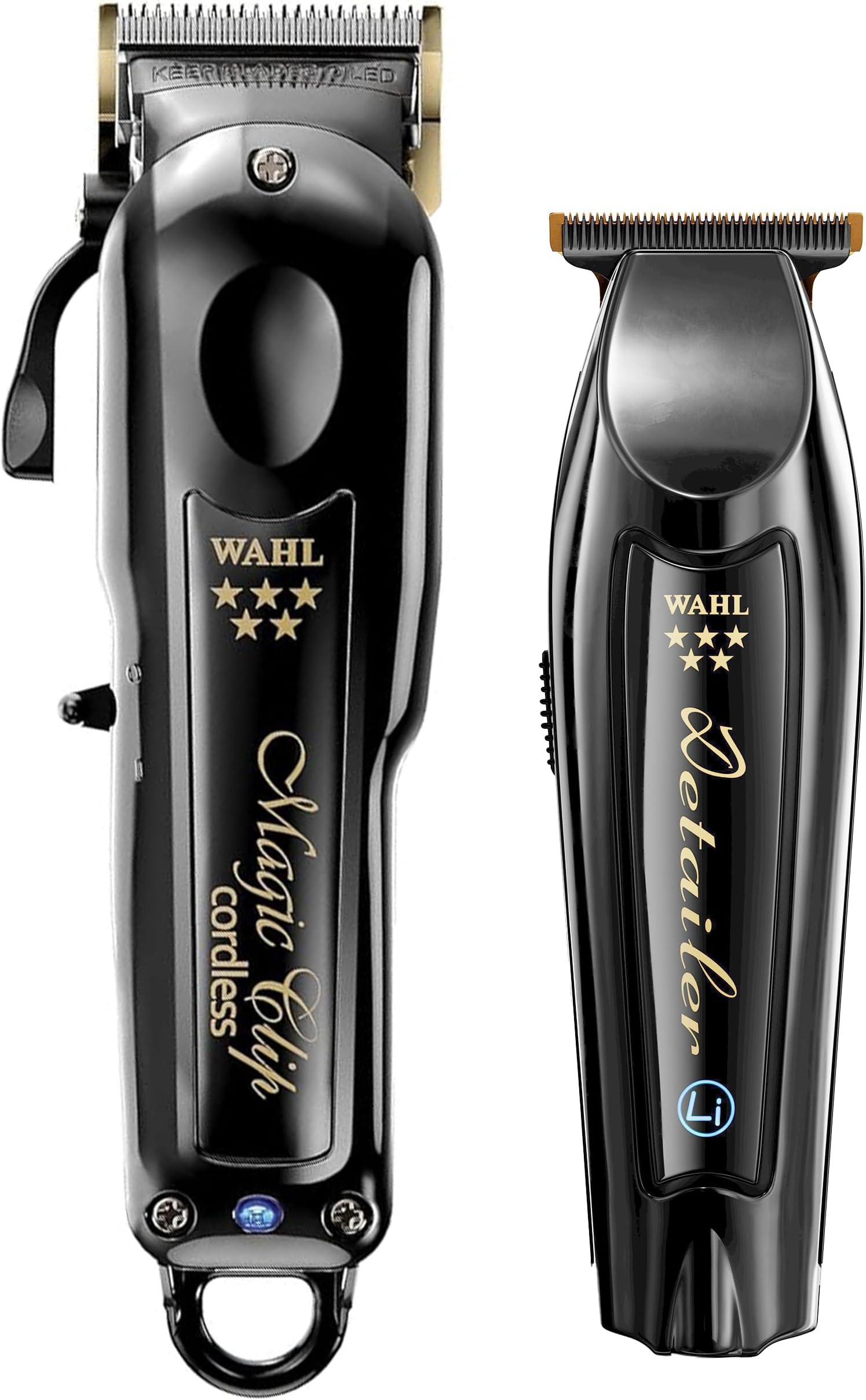 Wahl Professional Cordless Barber Combo, Magic Clip & Detailer Li, Lithium-Ion Battery, 100-Minute Run Time