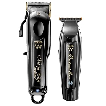 Wahl Professional Cordless Barber Combo, Magic Clip & Detailer Li, Lithium-Ion Battery, 100-Minute Run Time