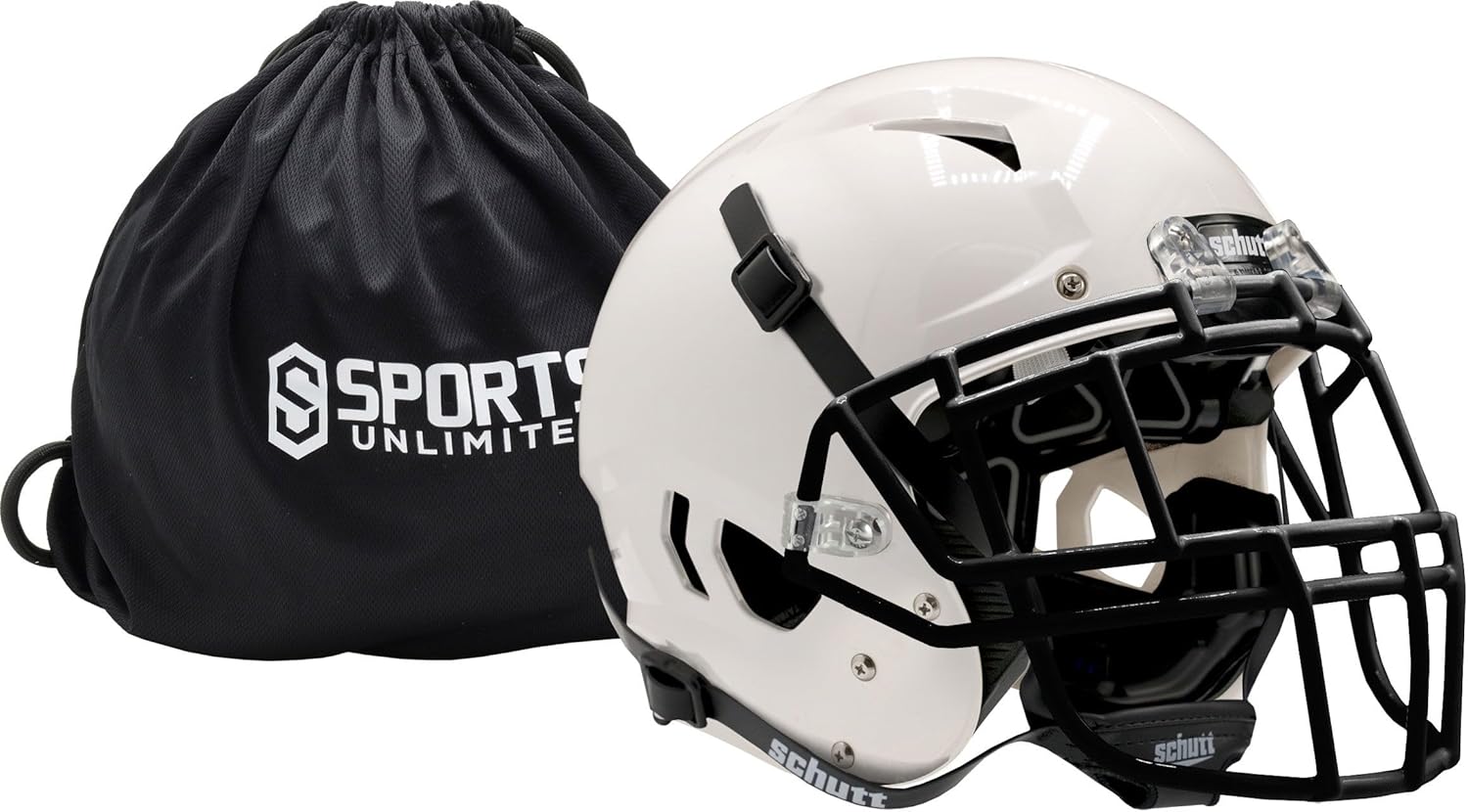 Schutt Vengeance A11 Youth Football Helmet with unattached Facemask and Sports Unlimited Helmet Bag