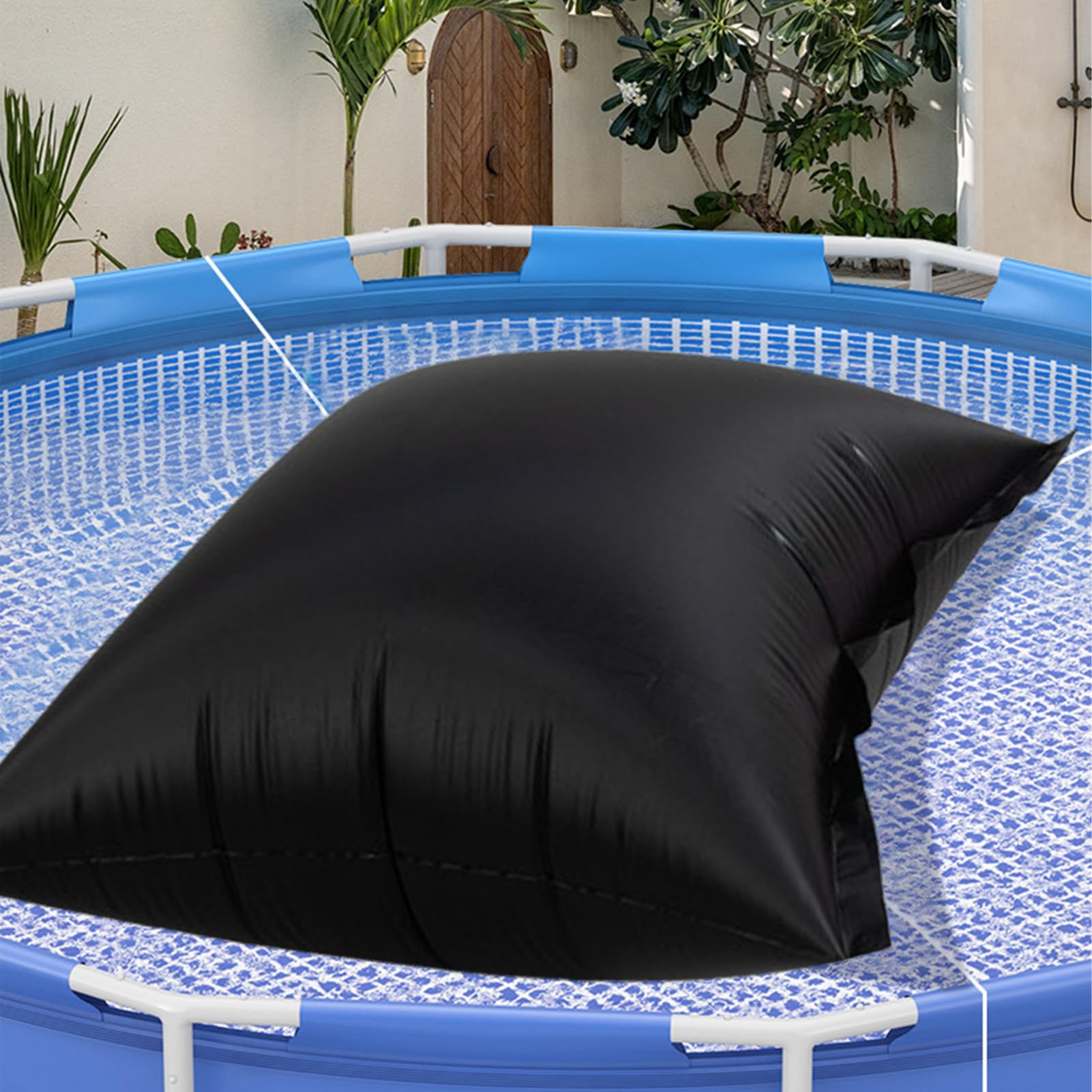 Pool-Luftkissen, Poolkissen zum Winterfest machen, Kältebeständige Winterschließkissen - Luftkissen für Bodenpool, kältebeständig winterfest winterschließende Kissen, 4 x 4ft Poolkissen