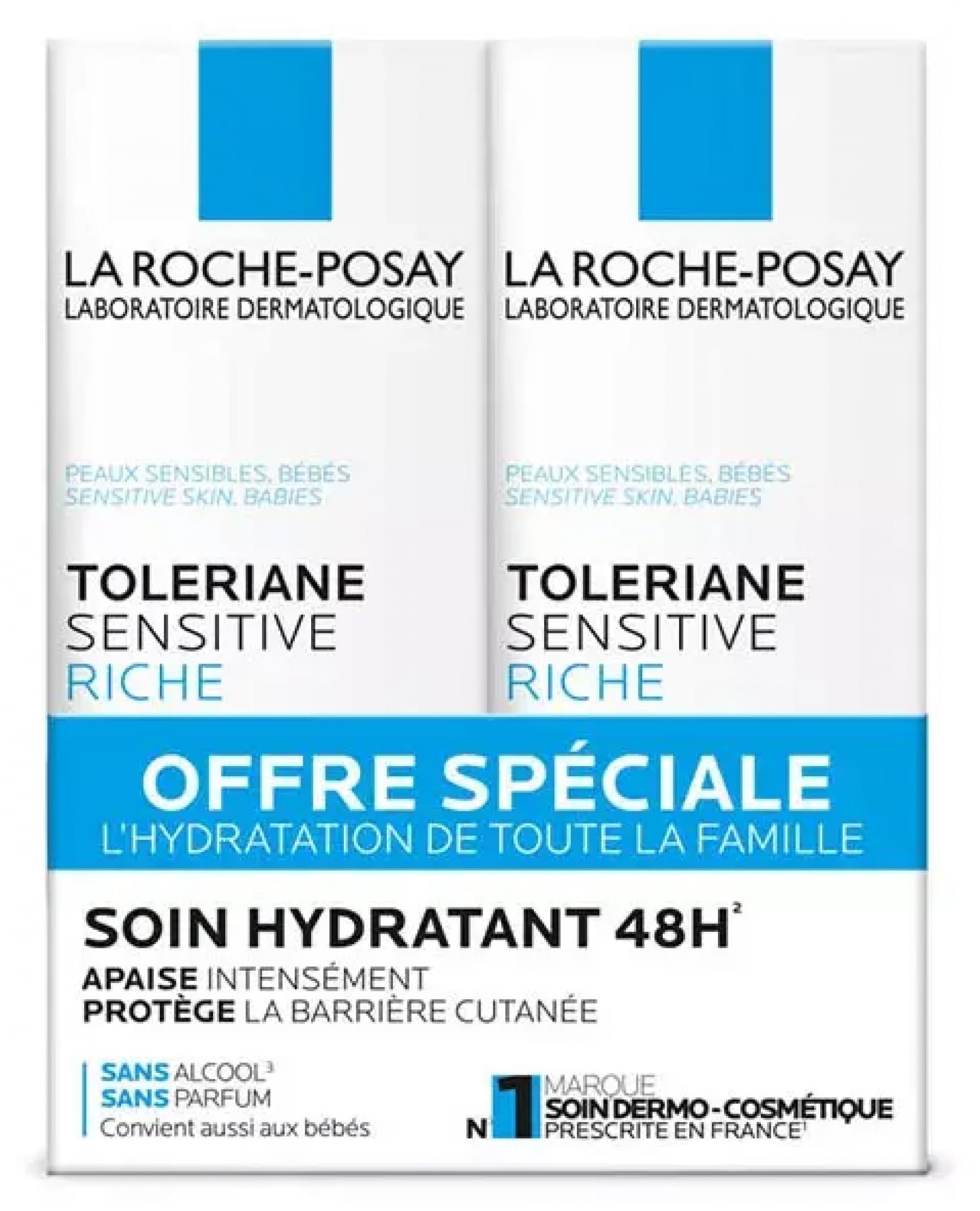 La Roche-Posay Tolériane Sensitive Riche 2er Pack (2 x 40 ml)