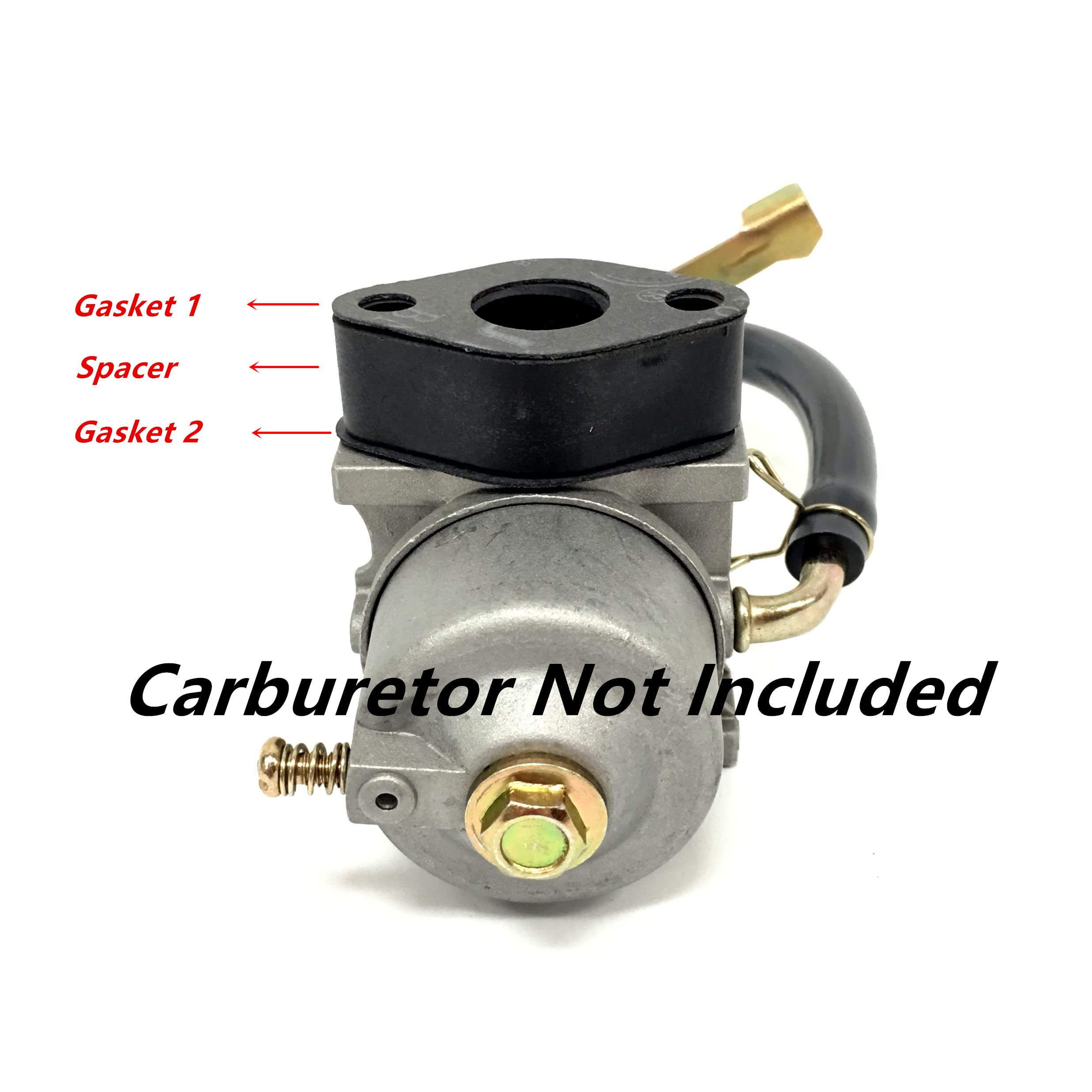予備7 Amazon.com: Carb Gasket & Spacer for Harbor Freight Predator