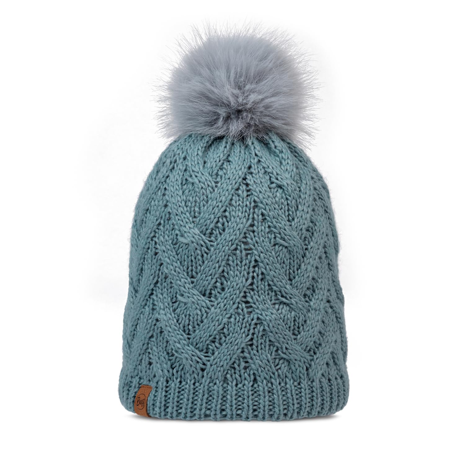 Buff®| Knitted & Fleece Band Hat Female Adult, Extreme Cold, Practical, Versatile, Fashionable, Thermal Insulation, Comfortable, One Size, Blue