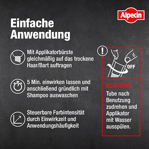 Alpecin Grey Attack Bart & Temples Colour Booster 50 ml - 6