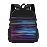 HJLUUFT Programmer Program Code Print Lightweight Design Travel Backpack Carry On Flight Approved-Laptop Backpack,Personal Item Travel Bag