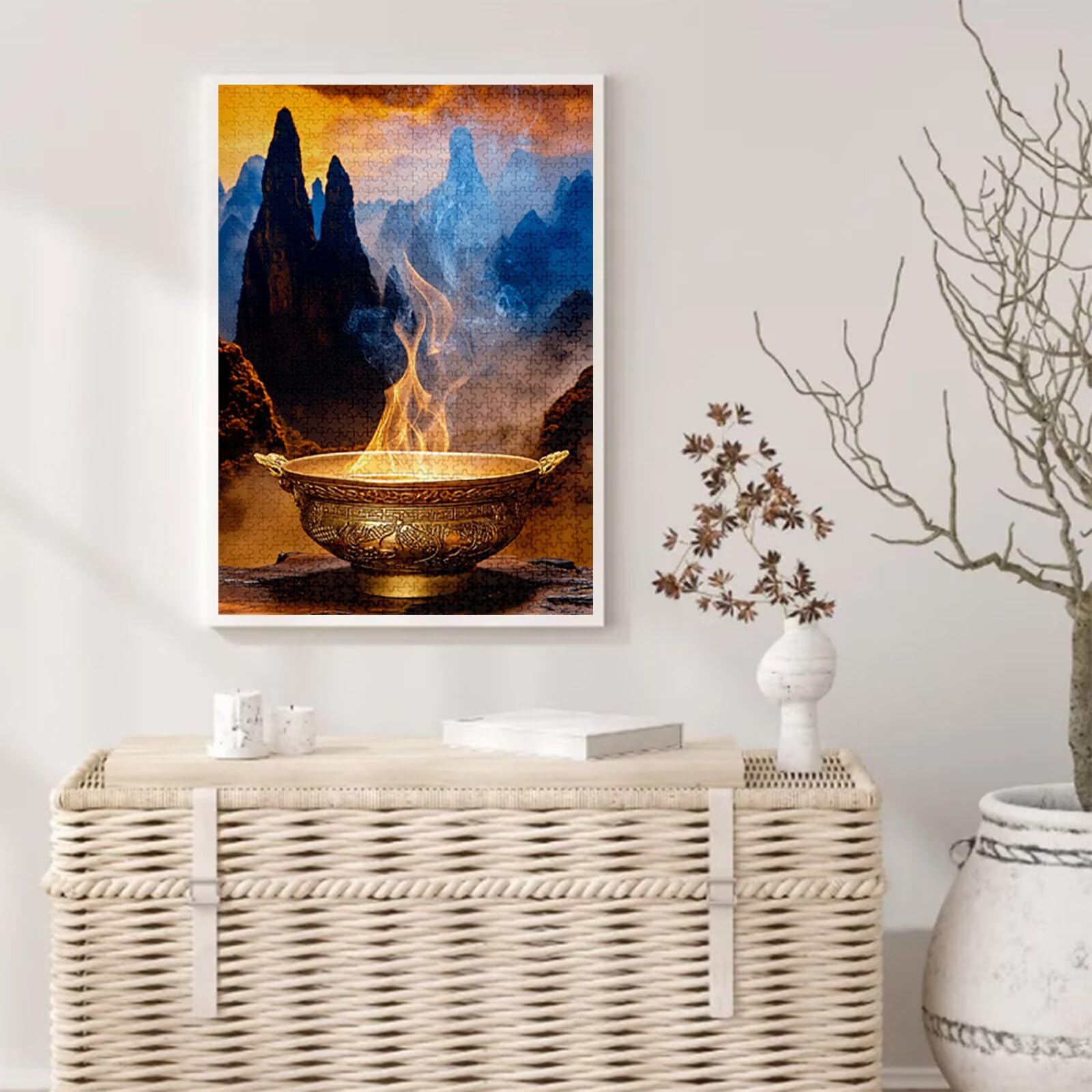 Puzzle dla dorosłych, 5000 szt., wzór puzzli krajobrazu, drewniane puzzle, gry edukacyjne, wyzwanie, rękodzieło dla dorosłych, z pudełkiem na prezent, dekoracja ścienna do pokoju domowego, 152 x 106