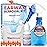 WaxBGone Ear Wax Removal Kit with Earwax Drops, SoftSpray Irrigation Tips, 4X High Output Spray Bottle & Ear Wash Basin - Safe, Fast, Gentle Home Ear Cleaning System for Adults & Kids