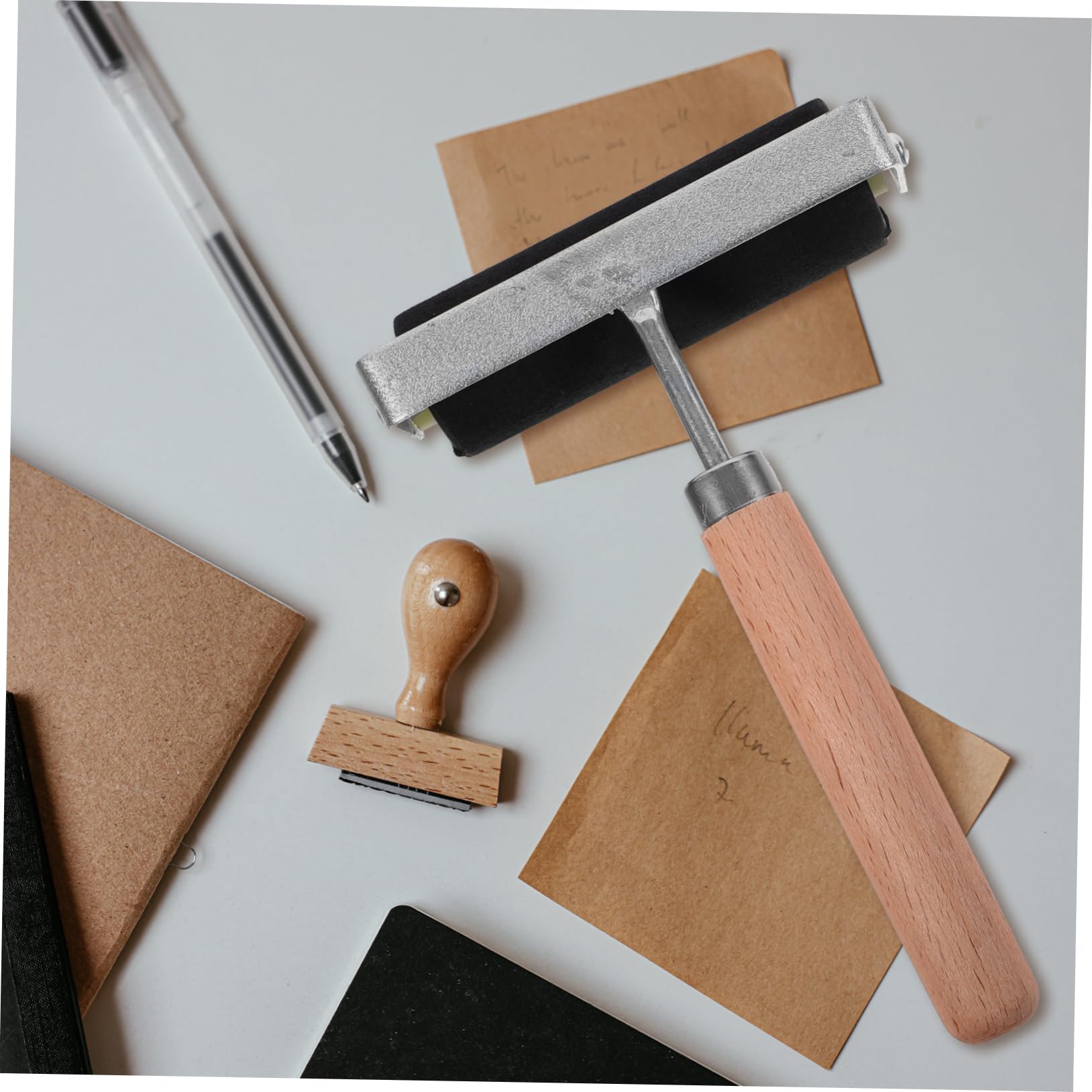 Tofficu 5stücke Handheld Druckwerkzeug Gummiwalze Für Druckgrafik Basteln Kinderfreundlich Langlebig Und Leicht Zu Reinigen Für Kunstprojekte Und Holzschnitt